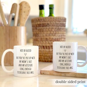 Step Dad Gift For Step Dad Mug, Step Fathers Day Gift From Daughter Son Kids, Funny Stepdad Birthday Christmas Coffee Cup image 2