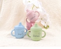 Personalized Engraved Silicone cup, Toddler Training Cup,Custom Name Silicone Pacifier cup, Silicone Cup for Baby,Toddler tumbler,Baby Gift product logo