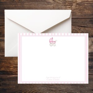 Tarjeta de agradecimiento imprimible / 5x7 / Enfermeras, médicos, hospital / Baby Shower / Acuarela rosa / Bebé recién nacido