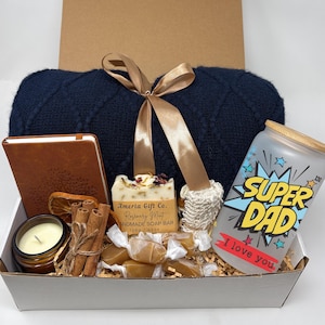Happy Father&#39;s Day Gift Box, Gift For Dad Birthday, Zodiac Sign Gift Box, Men&#39;s Luxury Gift Box, Tumbler Gift Box, Personalized Gift Box