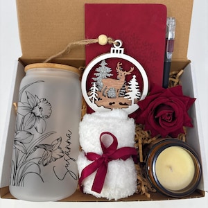 Holiday Gift Box, Christmas Gift Box, Winter Gift for Her, Festive Gift Box, Gift Box for Women, Gift Box for Friend, Seasonal Gift Box