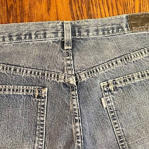 Levis SilverTab Jeans 38 x 30 Blue Baggy Wide Leg Denim  Grunge Vintage VTG Y2K