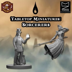 Tabletop Minis : Sorcerers