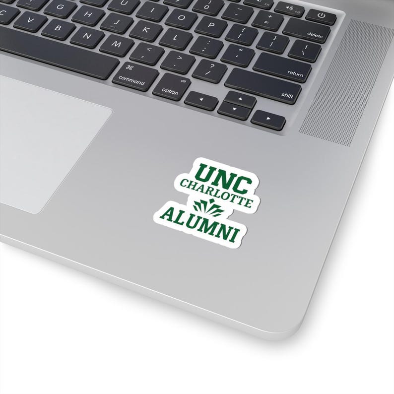 UNC Charlotte Alumni Sticker: Bone Design - College Memorabilia image 4
