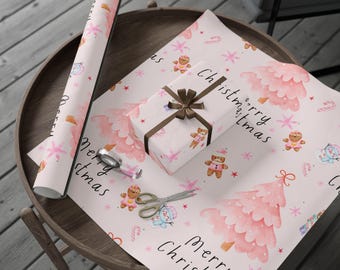 Whimsical Christmas Gift Wrap, Kid-Friendly Holiday Present Packaging