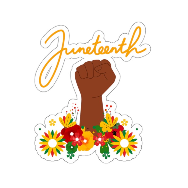 Juneteenth Sticker Celebrate Freedom | Black History Sticker | Vinyl ...