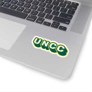 Naklejka UNC Charlotte: wodoodporna naklejka winylowa zdjęcie 1