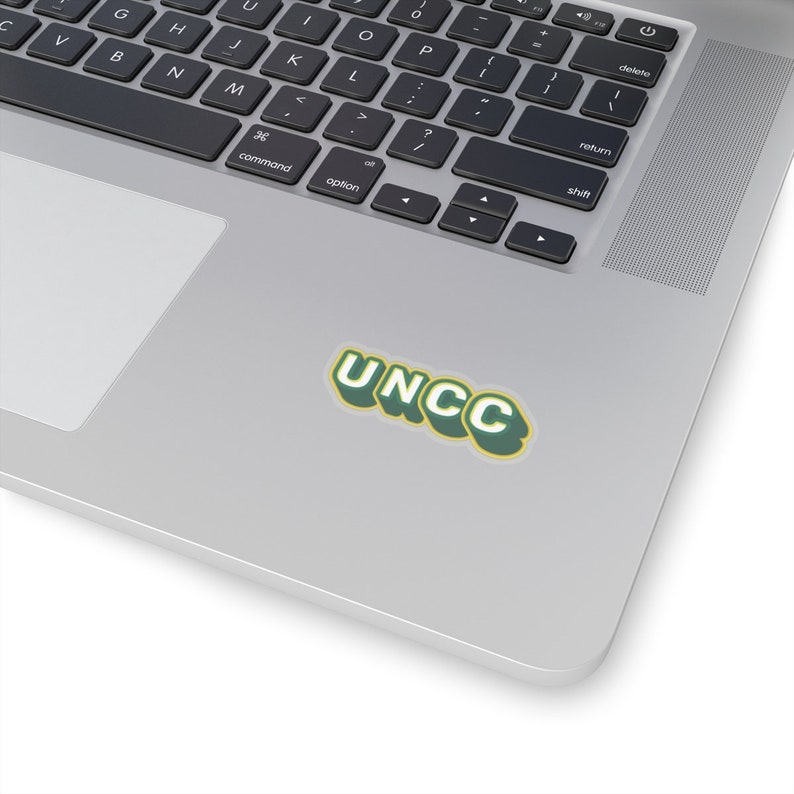 Naklejka UNC Charlotte: wodoodporna naklejka winylowa zdjęcie 2