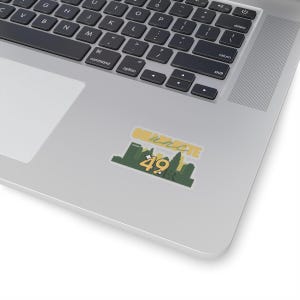 Naklejka na laptopa UNC Charlotte 49ers, naklejka na laptopa na uczelnię zdjęcie 3