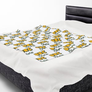 UNC Charlotte Throw Blanket: Velveteen Plush Dorm Decor image 2