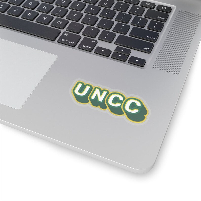 Naklejka UNC Charlotte: wodoodporna naklejka winylowa zdjęcie 4