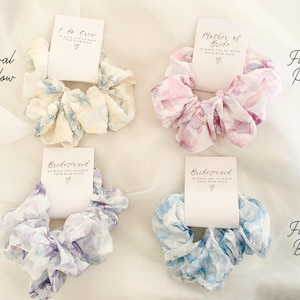 I Do Scrunchies, Bride Tribe Favours, Hen Party, Do Crew, Bridal Party Gift, Wedding Hair Accessories, Bridal Favours, Hen do scrunchies image 5