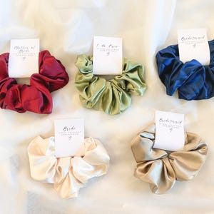 Coleteros para despedida de soltera, regalos para despedida de soltera, regalos para despedida de soltera, accesorios para el pelo de boda, regalos de novia, coleteros para despedida de soltera