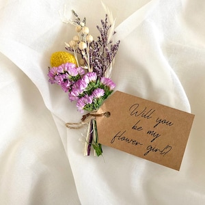 Pedido de madrinha, Você quer ser minha madrinha, Presente para pedido de madrinha, Flores secas, Mini pedido de madrinha, Festa de casamento