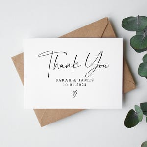 Dankeskarten, Hochzeit Dankeskarten, Dankeskarte, Personalisiert, Danke Hochzeit Gastkarten, Hochzeitskarten, Danke Hochzeit