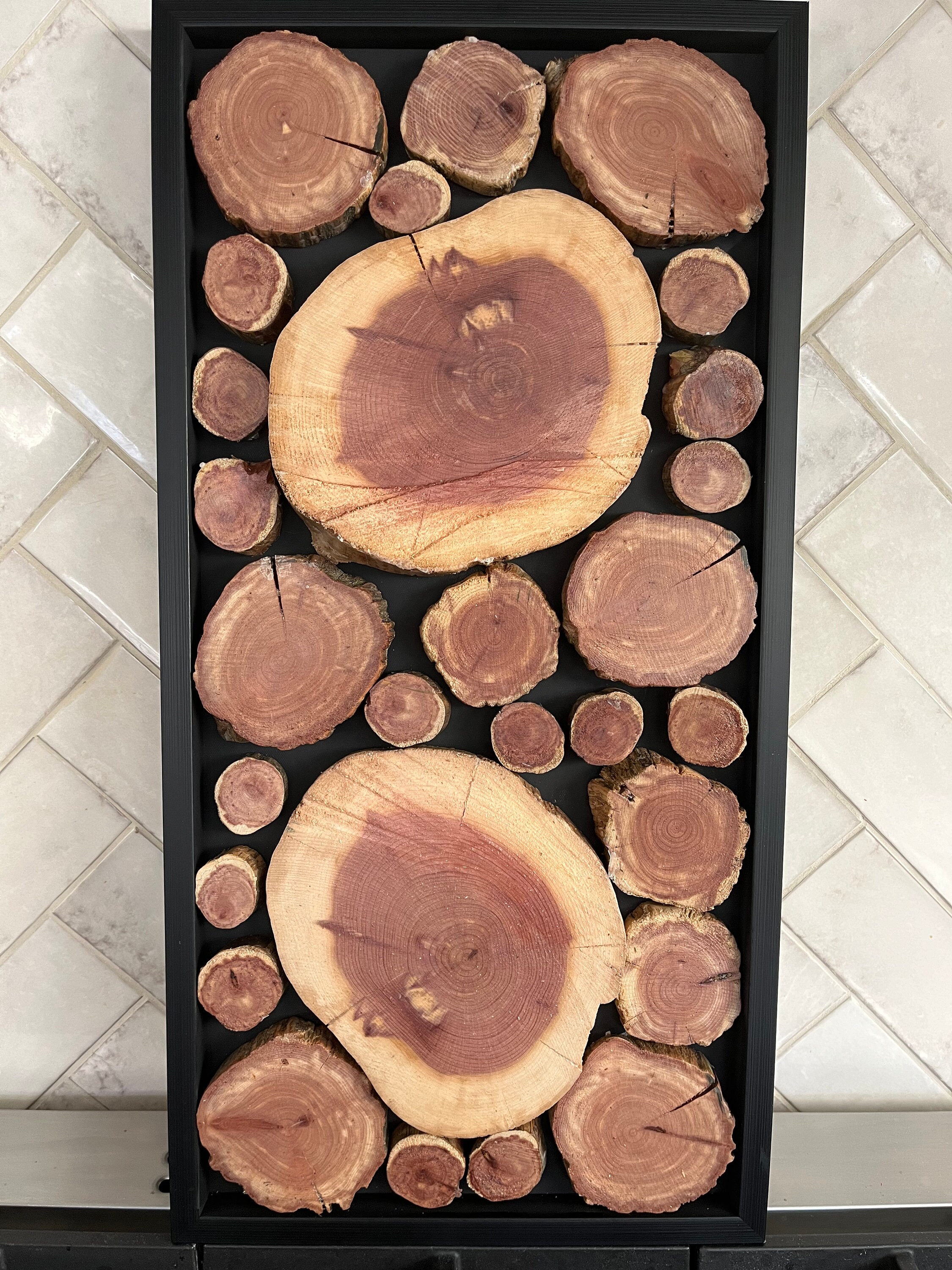 Reclaimed Wood Wall Art, Wood Decor, Tree Slices Wall Art - Etsy - Reclaimed Wood Slices
