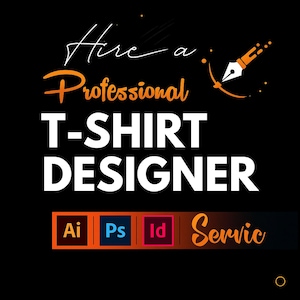 Custom T-Shirt Design Service, Custom Digital Shirt Design from Your Idea, Custom Graphics for POD, Merch or Apparel, Custom Digital Designs