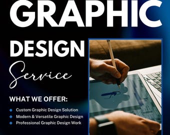 Huur een grafisch ontwerper, ontwerpservice op maat, aangepaste graphics, professionele grafisch ontwerper, aangepast logo-ontwerp, flyers of brandingkits in