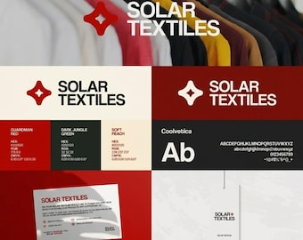 Custom Textile Branding, Logo Design, Modern Apparel Branding, Color Palettes, Typography, Professional Packaging & Print-Ready Files