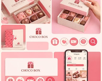 Custom Branding & Logo Design Package: Unique Business Identity Brand Kit, Creative Graphic for Brands, Fully Personalized Branding and Logo