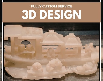 CUSTOM 3D Modeling Service - Environment Models, 3D Game Assets, 3D Rendering, 3D Sculpting, 3D Figure & Model Design, Prototype Concepts