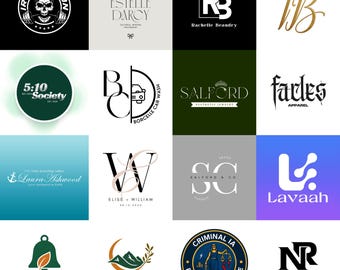 Custom Logo Design | Professional Minimal Modern Logo | Small Business Branding | Full Logo Suit | Logo Maker | Logo Creation Realtor Logo