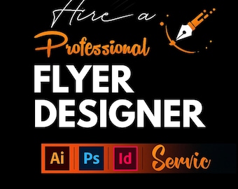 Custom Flyer Design Service | Business Marketing Flyer | Event Promo Poster | Custom Social Media Ad | Print Ready PDF/PNG | Fast Delivery