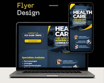 Custom Flyer Design | Service Professional Designing | Marketing Flyer | Business Ad Design | Custom Poster Design |digital download