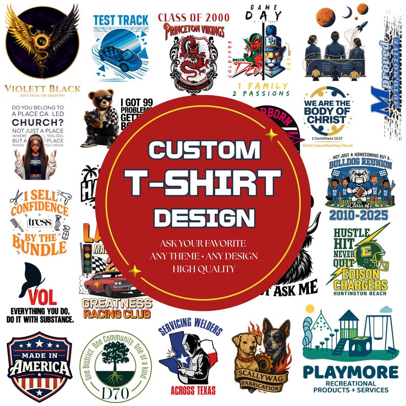 Hire a Graphic Designer, Graphic Design Services, Custom Services, Custom Graphic, Logos, Flyers, Posters, Social Media design, Illustration image 3