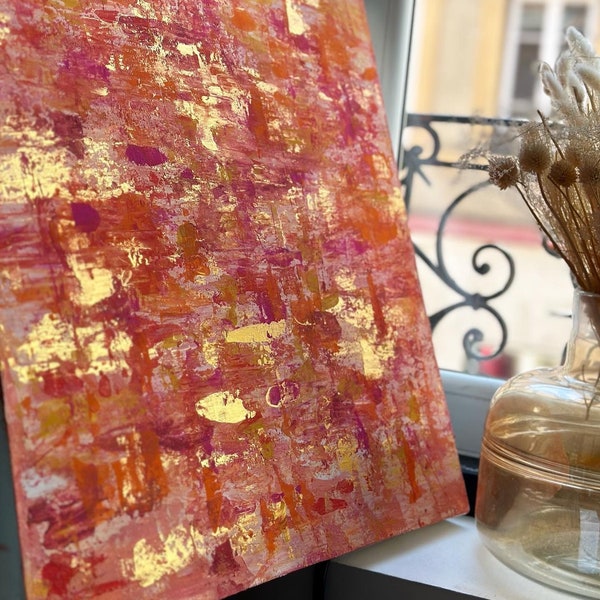 Tableau acrylic gold