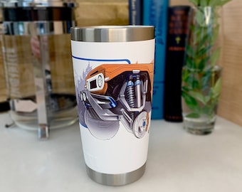 Suspension - Automotive Artwork Printed on 20oz YETI Rambler Tumbler or 20oz Polar Camel Tumbler