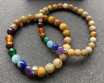 Chakra Bracelet Fossil