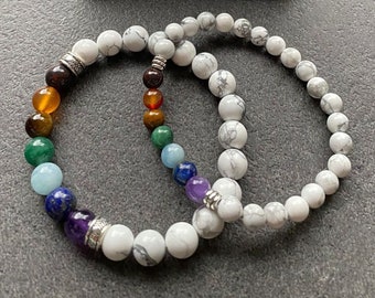 Chakra Bracelet Howlite