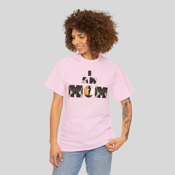 I AM MOM Country Western Boutique Shirt comfort fit tee for mom birthday gift for pregnant mama gift for friend tee relax fit