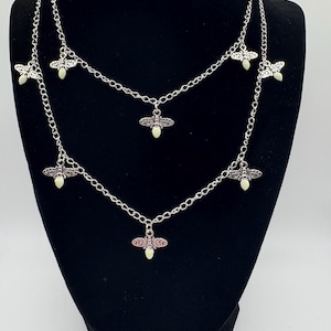 Glow in the Dark Firefly Necklace