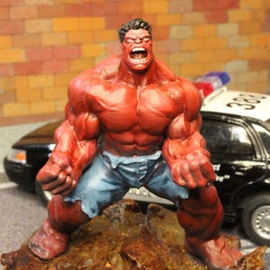 Crimson Smash by c27 Studios - Bemalte Miniatur