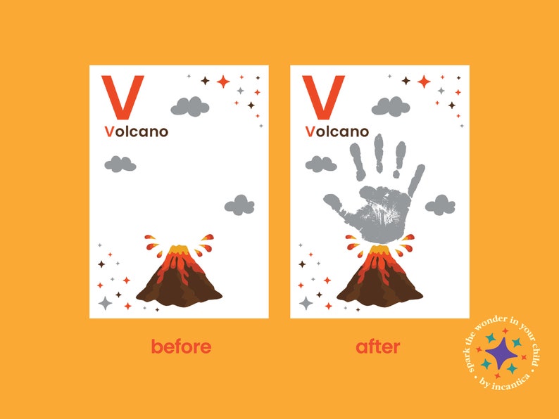 Alphabet Handprint Worksheets: A Hands-on Way for Kids to Learn Their ...