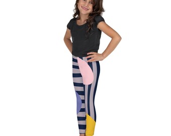 Kid's Abstract Design Leggings