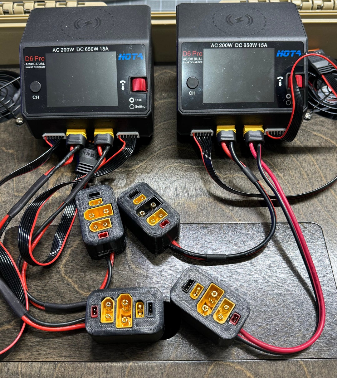 3x XT60 Auf XT30 Adapter – Stecker/Buchse Für RC Akkus & Ladegeräte (kabellos)