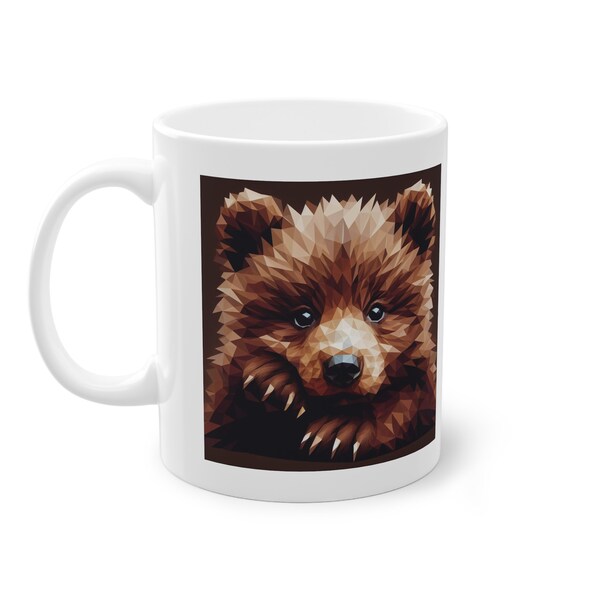 Baby Bear - Bear Pop Art, Kaffeetasse, Standard Mug, 11oz, 0.33l