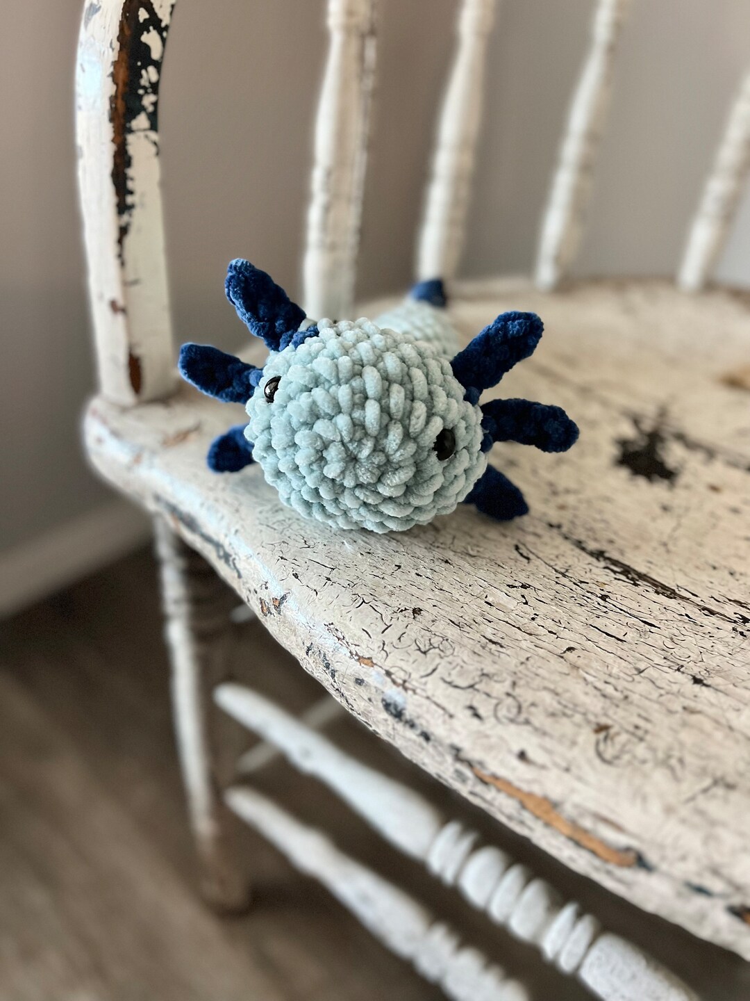 Crochet Axolotl Amigurumi Axolotl Axolotl Plushie 9 Inch Stuffy