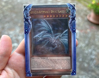 yugioh blue eyes ultimate dragon card sleeves Yu-Gi-Oh! | Chaos Max / Neo Blue-Eyes 55 sleeves per pack Border Sleeves Blue Eyes (15