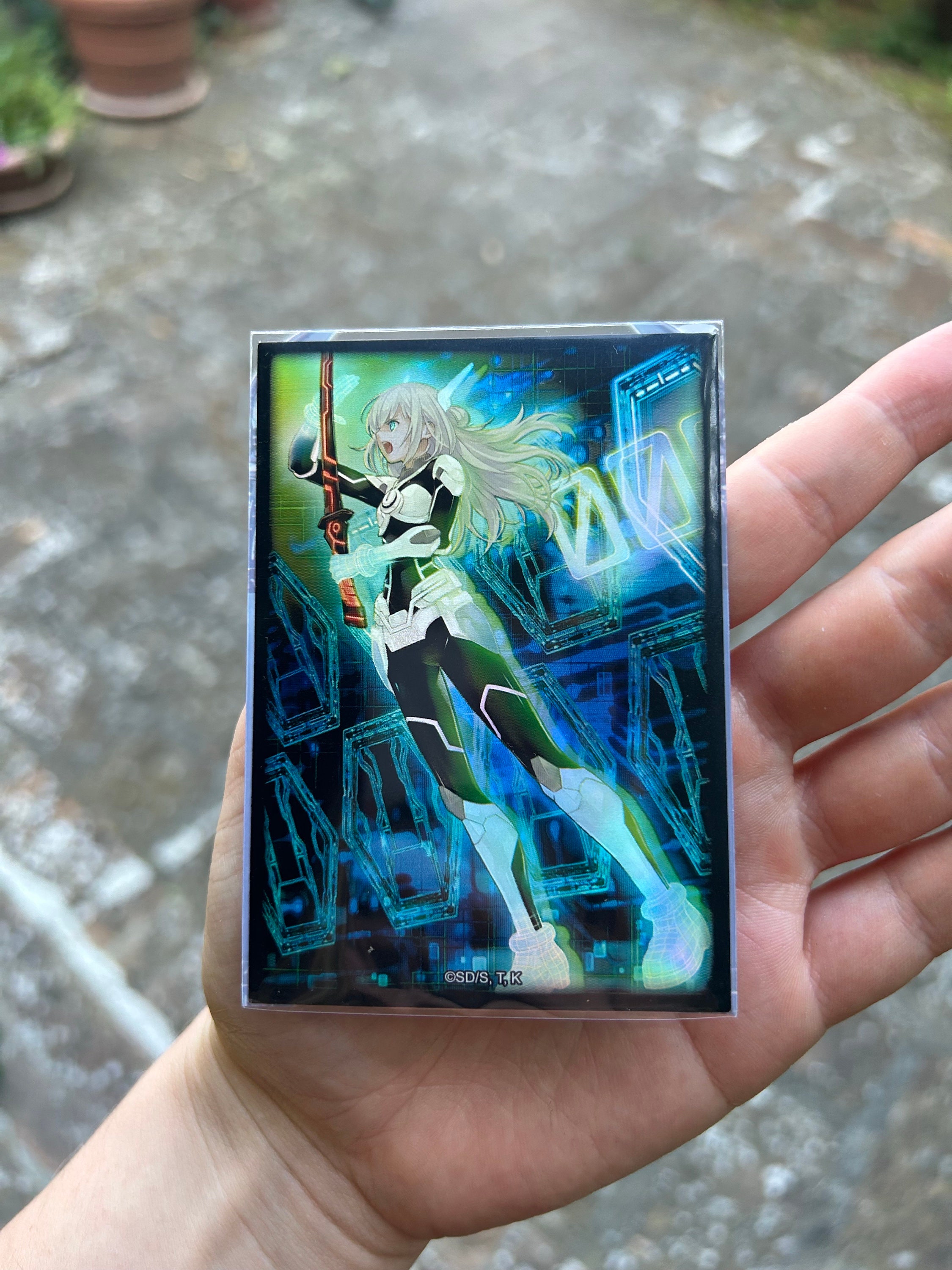 yugioh card sleeves blue eyes Amazon.com: ArtDuel Yugioh Card Sleeves - Light Blue Dragon main image 1