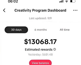 TikTok Creativity Program Beta Account (UK-US Based)