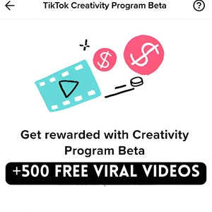 FRESH Account TikTok with Creativity ProgramUK-US Based image 1