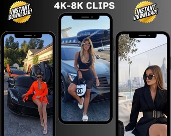 200+ RICH LUXURY WOMEN Videos Clips Content Background For Tiktok Instagram YouTube I No Watermark Luxury Cars Houses Watches Roses Ultra Hd