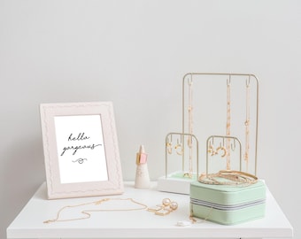 Hello Print, Kids Room Decor (Digital Download)