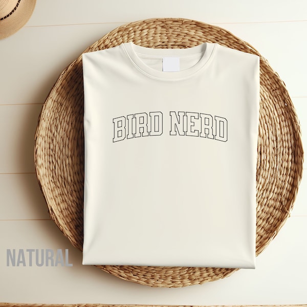 Bird Nerd Shirt, Bird Watching T-Shirt, Birding Tee, Nature Lover Apparel, Funny Bird Watcher Shirt, Birdnerd Gift, Birdwatching Tshirt