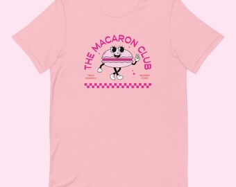 The Macaron Club Graphic Tee (Full Color Logo)