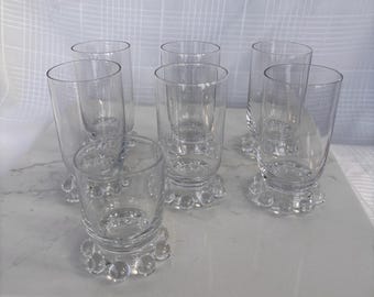 Vintage Imperial Glass Candlewick Juice Glass, SOLD SEPARATELY